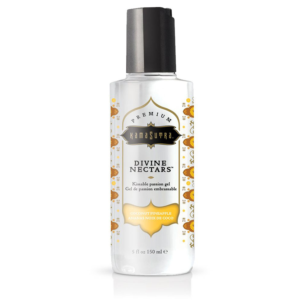 Y9af92UWphYeYjrVAi1ot02QlzWnt8pu Divine Nectars Flavored Body Glide - Coconut Pineapple - 5 Fl Oz. 150ml - Image 1
