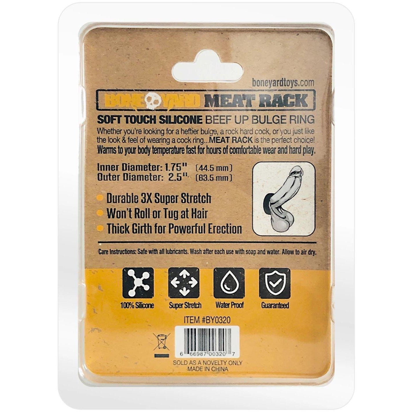 YFrXGPImcxaMj5K0CXppCpAAnzO3rylo Meat Rack Cock Ring - Black - Image 1