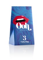 Ooh no.3 Cock Ring Accessory - Cool Aqua