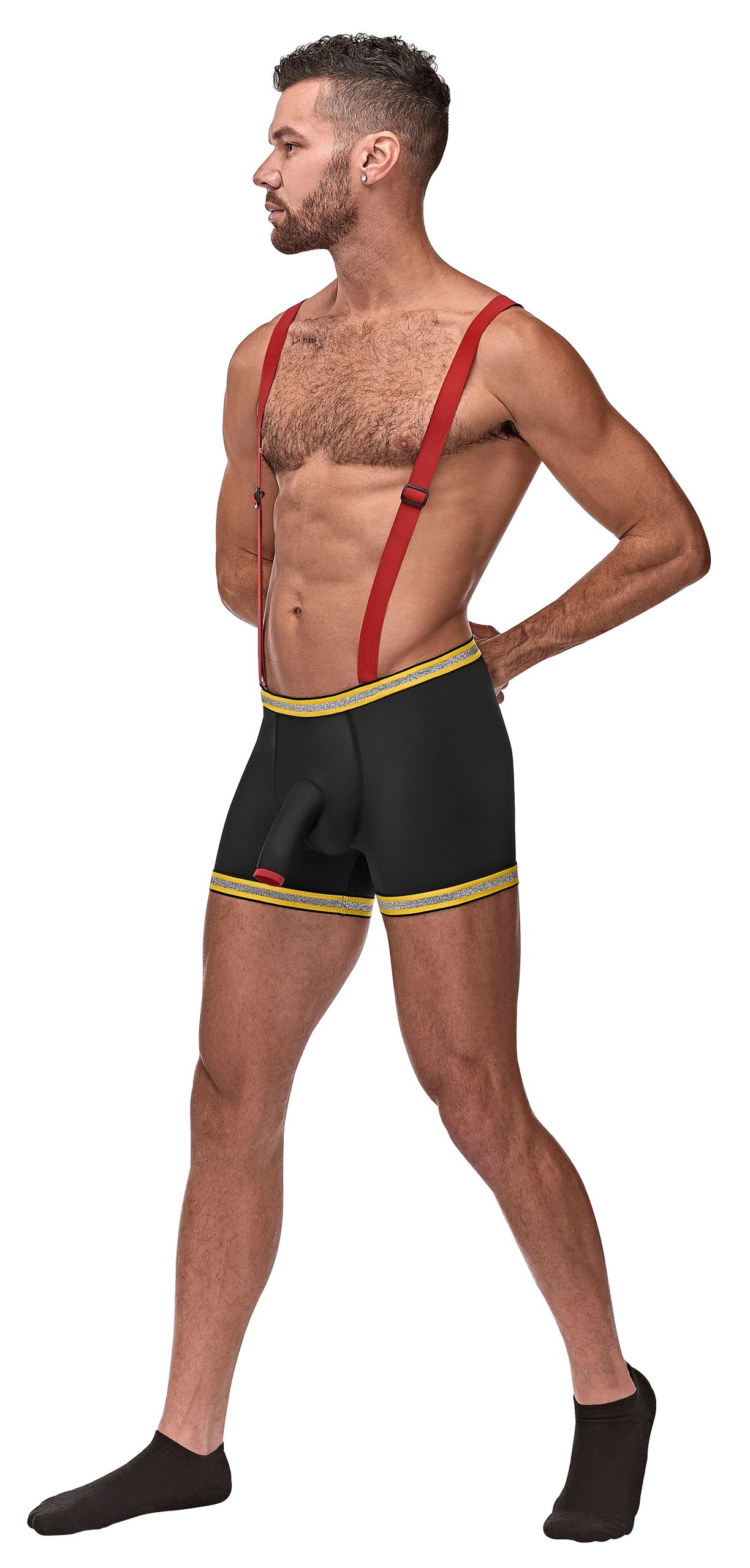 YJB9QHFbkVFpZcDZ5QusMouvKmdThrwq Hose Me Down Costume - Small/ Medium - Image 1