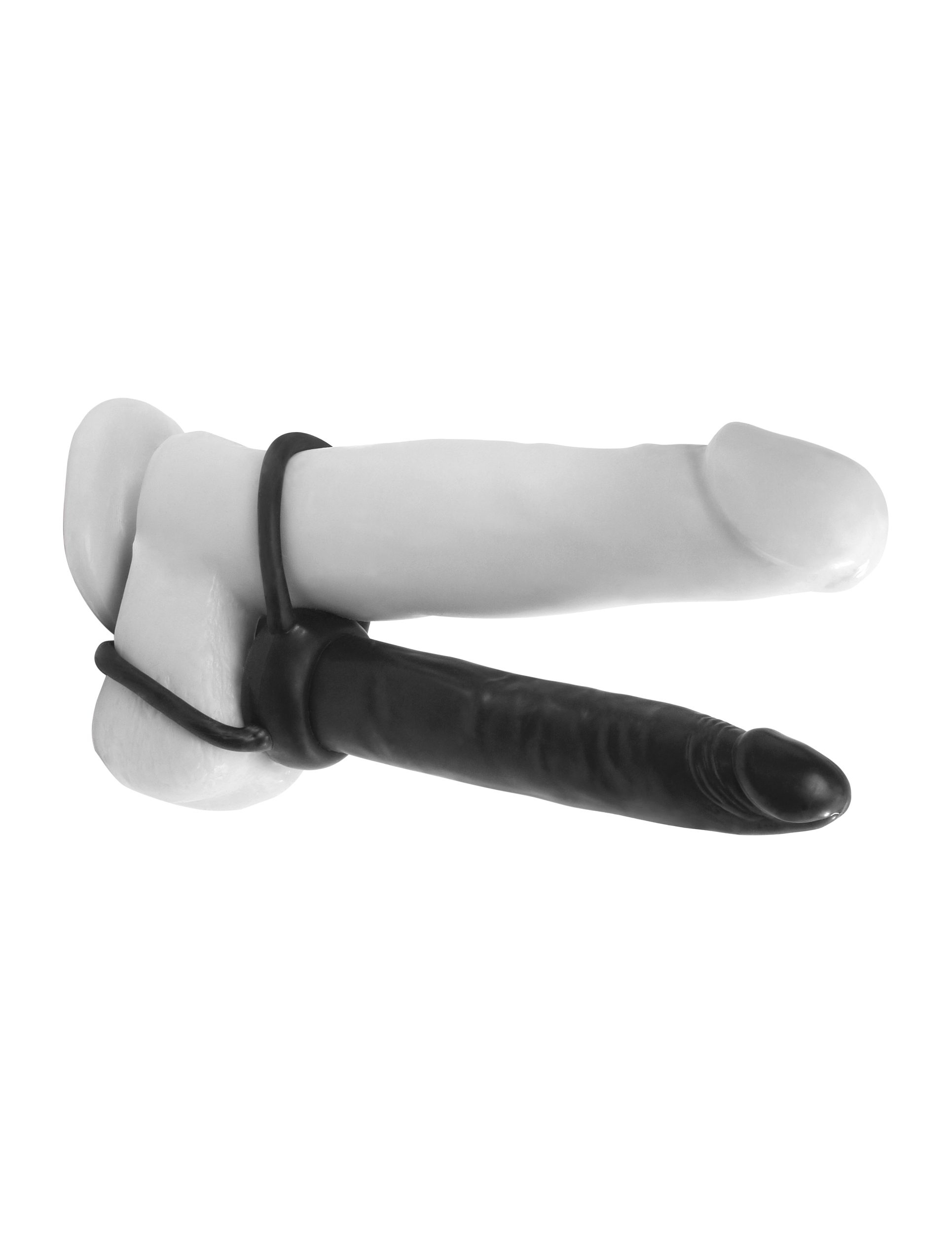 YPUx5d6GxsofXcbagweSPLMw8ugujAzi Anal Fantasy Collection Double Trouble - Black - Image 1