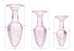 Glitter Gem Anal Plug Set - Pink - Image 5