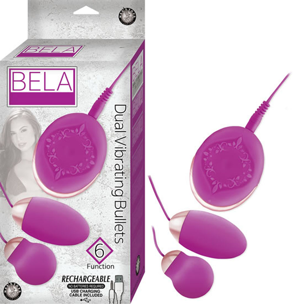 YTTZGAPisegkotpMNQC9f0tjjSbdMOfT Bela Dual Vibrating Bullets - Purple - Image 1