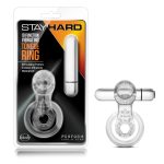 Stay Hard - 10 Function Vibrating Tongue Ring - Clear - Image 5