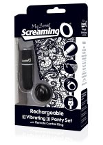 My Secret Charged Remote Control Panty Vibe - Black - Image 2