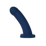 Nexus Collection - Banx - 8 Inch Silicone Dildo - Navy - Image 10