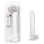 Size Queen 10 inch/25.5 Cm - Clear - Image 12