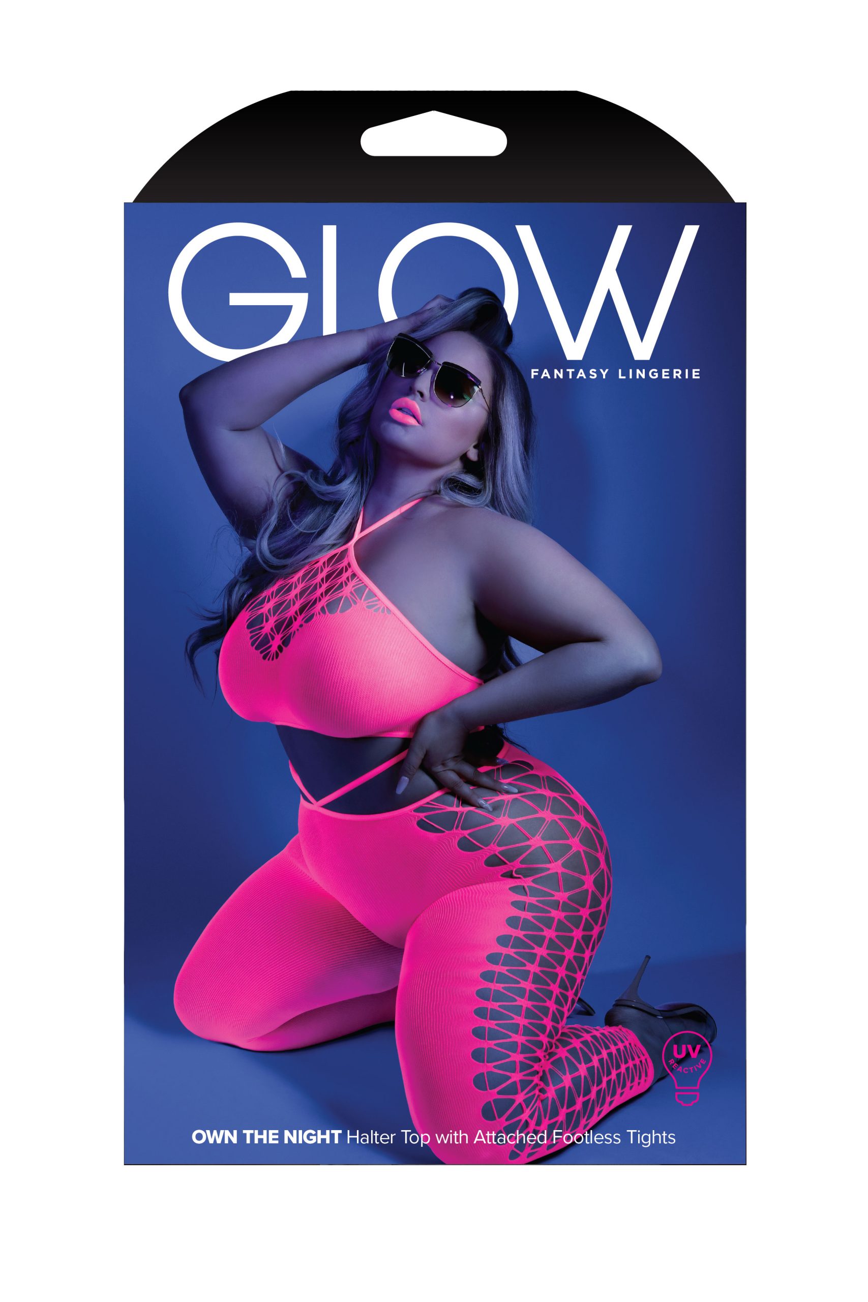 Ystdf8ZwG4XOWC4FK1m0r7H3tblnVFA0 Own the Night Bodystocking - Queen - Neon Pink - Image 1