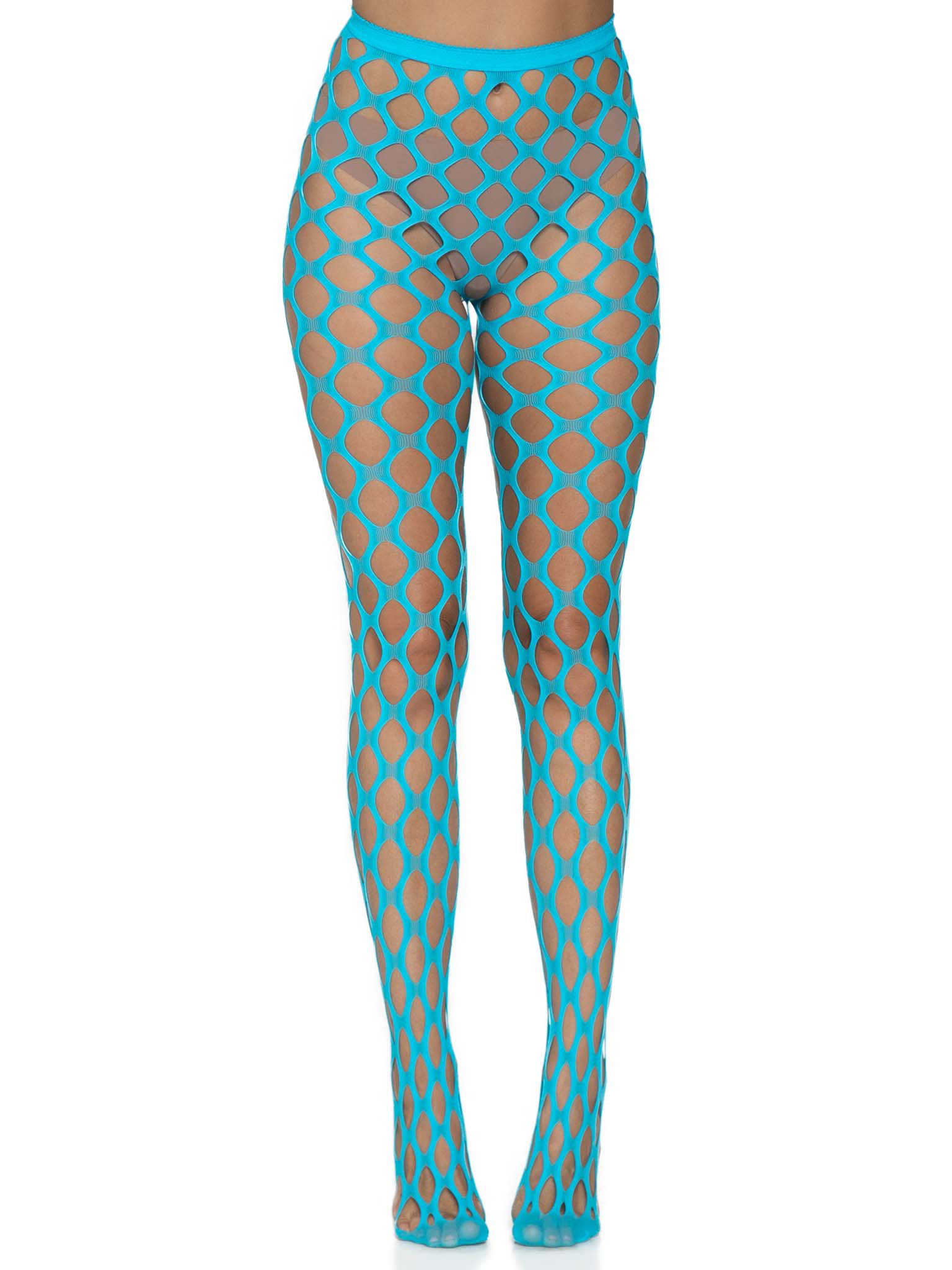 YzJG2tWuOAI81y3xQEPSAkA4zZB6phHb Jumbo Pothole Net Tights - Neon Blue - One Size - Image 1