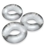Fat Willy 3-Pack Jumbo C-Rings - Clear - Image 4