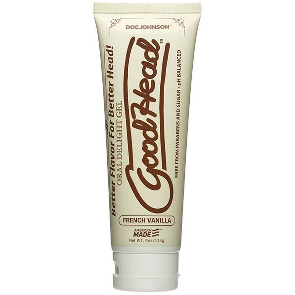 Z9atobTddejEQF8AcbNMn6IkQrJb6hTD Goodhead - Oral Delight Gel - 4 Oz Tube - French Vanilla - Image 1