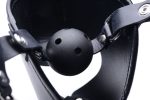 Pup Puppy Play Hood and Breathable Ball Gag - Image 3