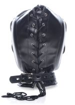 Bondage Hood With Penis Gag - Image 2