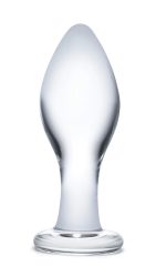 4 Inch Classic Handblown Glass Butt Plug - Image 2