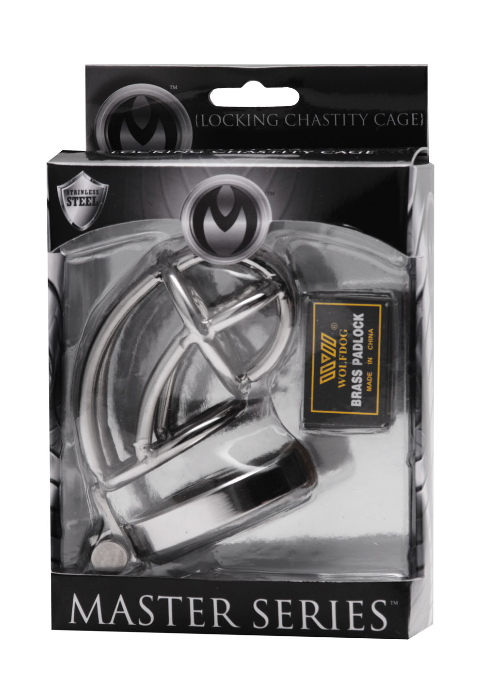 ZPvqw3KkFm4YnhpCqxPIhsz3Dme5Dyc5 Captus Locking Stainless Steel Chastity Cage - Image 1
