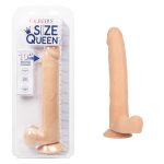 Size Queen 10 inch/25.5 Cm - Ivory - Image 12
