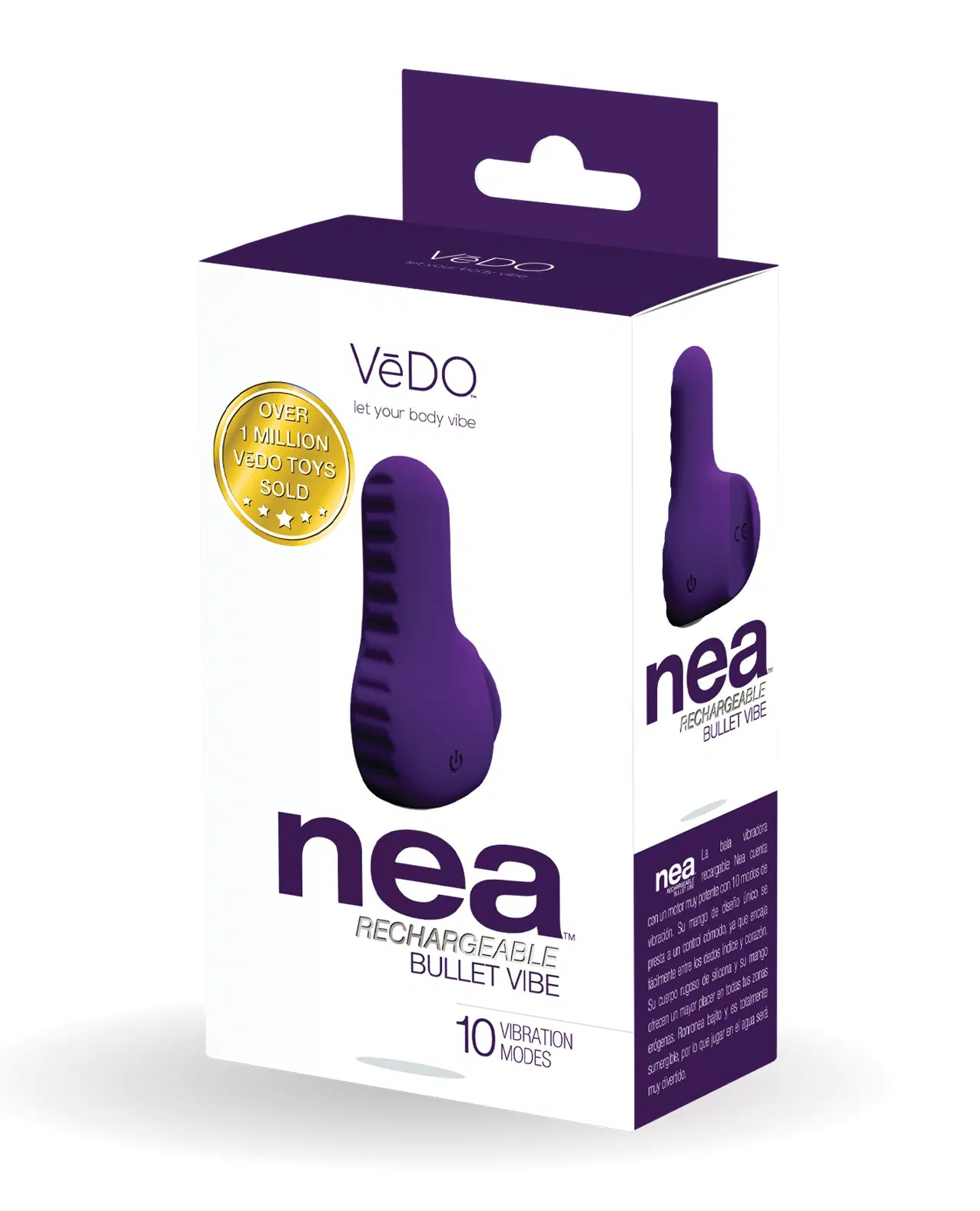 ZfcIIj2kHE65l9OJRYqTy7ThpgTrMawm Nea Rechargeable Finger Vibe - Deep Purple - Image 1