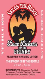 Love Lickers Massage Oil - Virgin Strawberry - 1.76 Fl. Oz. - Image 2