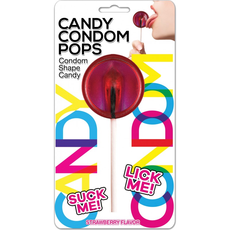Zw8W5swUae4VqckfiE2tVaXEK0Uz00xP Candy Condom Pop - Strawberry - Image 1