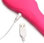 Mighty-Thrust Thrusting and Vibrating Strapless Strap-on With Remote - Pink - Image 7