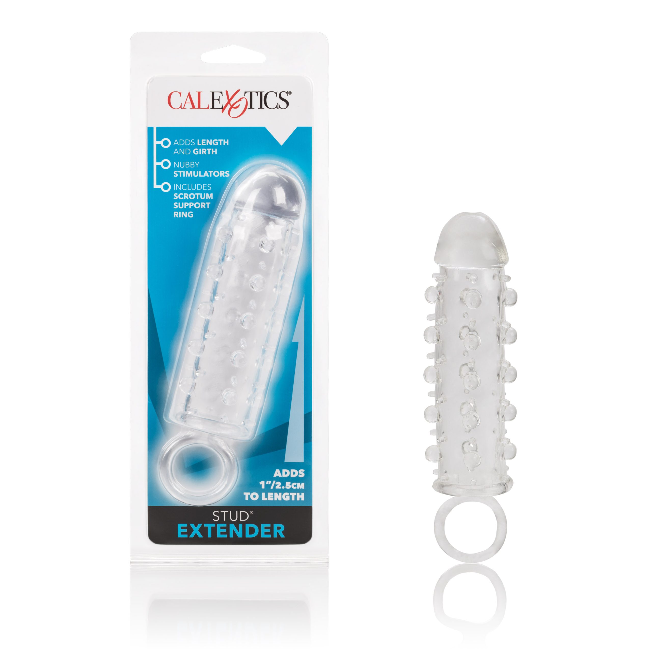 a4EaOuqJhRDpkUuPbfDohr8tL0gF1vqM Stud Extender Clear With Supporting Ring - Image 1