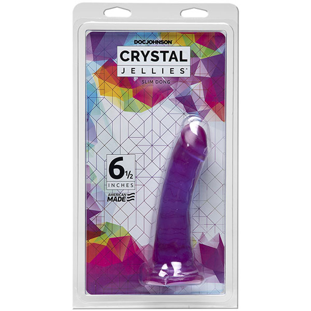 a8ZprEDrC5MPNGQy16ZflPYqDS97ekZa Crystal Jellies - 6.5 Inch Slim Dong - Image 1