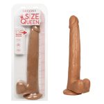 Size Queen 12 inch/30.5 Cm - Brown - Image 12