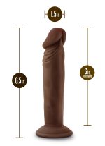 Dr. Skin Plus - 6 Inch Posable Dildo - Chocolate - Image 5