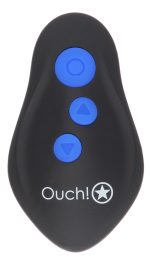 E-Stimulation and Vibration Butt Plug With Wireless Remote Control - Black - Image 5
