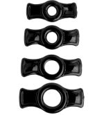 Titanmen Cock Ring Set - Black - Image 2