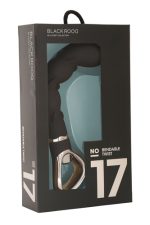 No. 17 Power Contour Vibrator Ribbed - Black