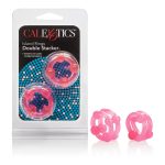 Island Rings - Double Stacker - Pink - Image 7