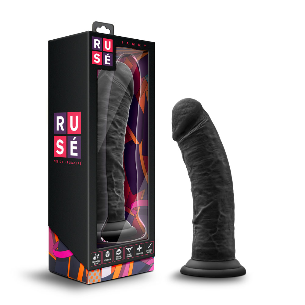 www.blushnovelties.com Ruse - Jammy - Black - Image 1