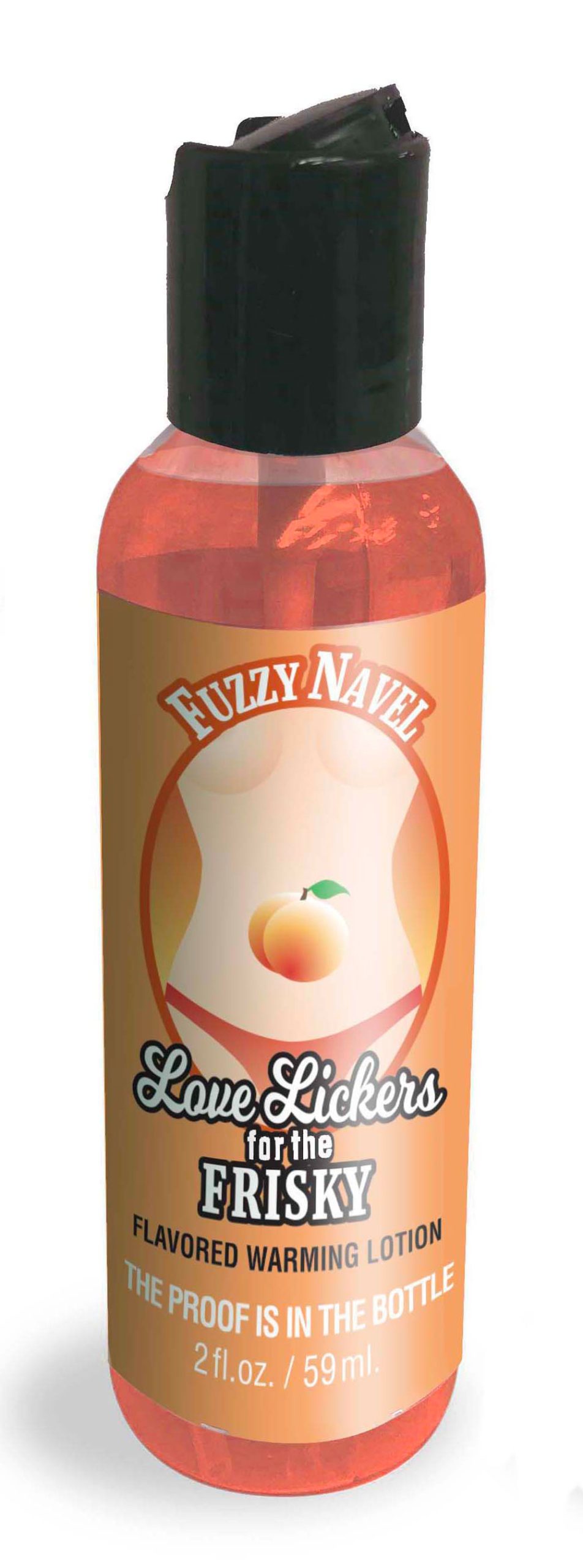 axwP7j2vmW0QlinwHywwD2DifMmvZqeg Love Lickers Massage Oil - Fuzzy Navel - 1.76 Fl. Oz. - Image 1