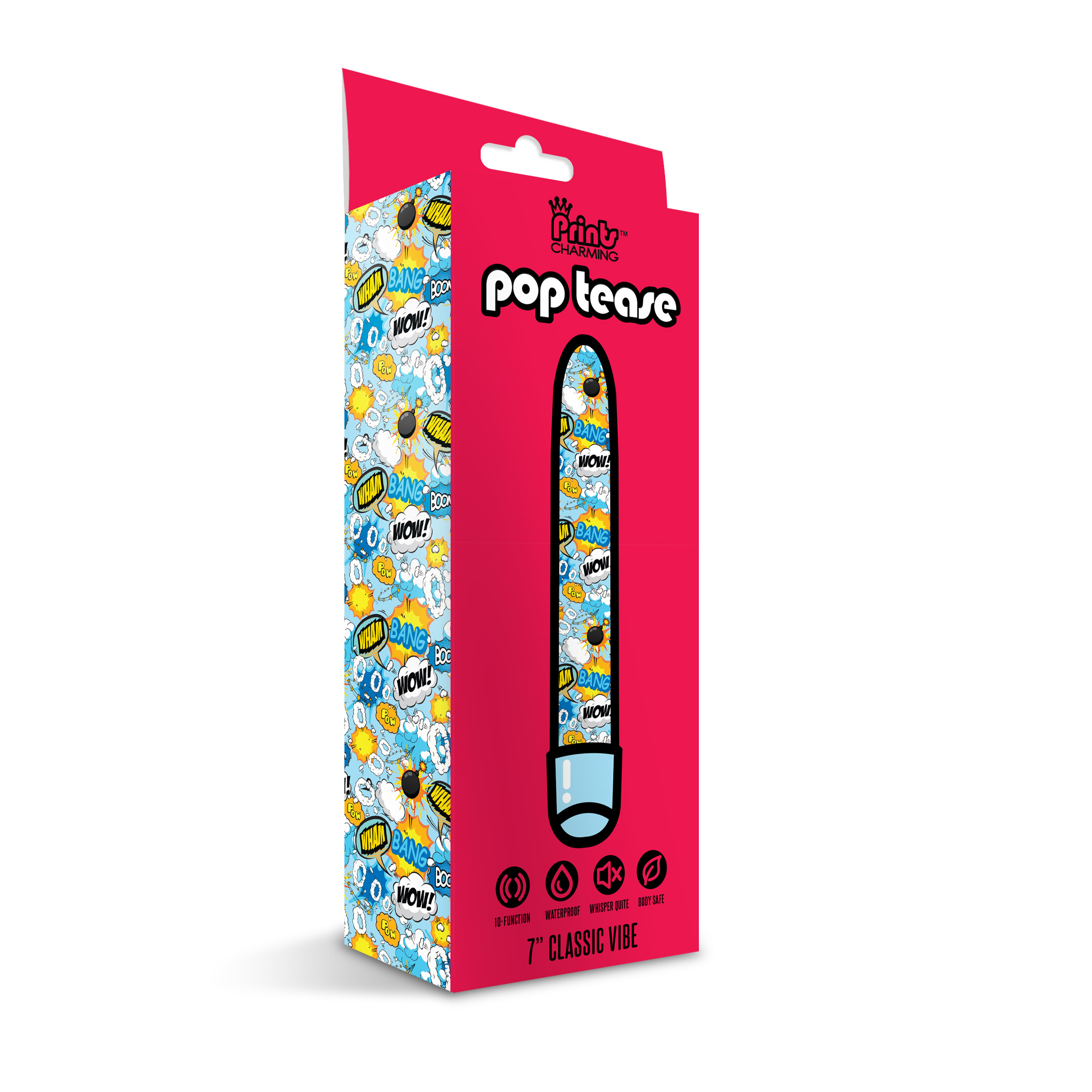 azdgTGuuKzlbJRzBqEB7RkxkQafJ30PU Prints Charming Pop Tease 7 Inch Classic Vibe Wham - Blue - Image 1