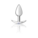 Silver Anchor Buttplug Kit - Clear Iridescent/teal - Image 7