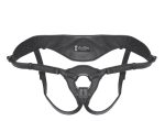 Patent Leather Strap-on Harness - Black - Image 2