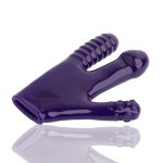 Claw Textured Glove - Eggplant - Image 2