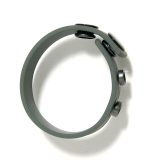Boneyard Silicone Cock Strap 3-Snap Ring - Gray - Image 5