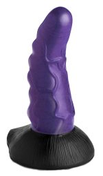 Orion Invader Veiny Space Alien Silicone Dildo - Purple - Image 3