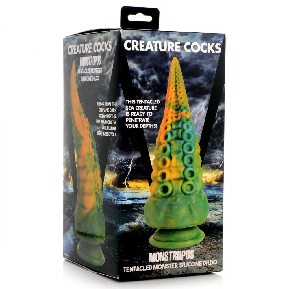 bL6OAVkKOkLapkncVXm5V3KLgNq7AJh1 Monstropus Tentacled Monster Silicone Dildo - Image 1