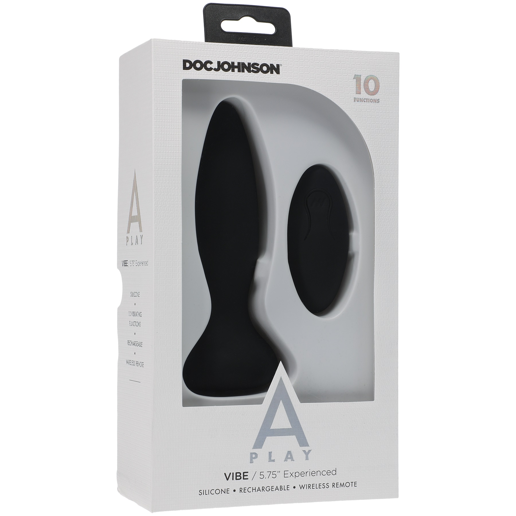 bS0RXMTodUgADHcqdIIZB5OMhkkEKBpP A-Play - Vibe - Experienced - Rechargeable Silicone Anal Plug With Remote - Image 1