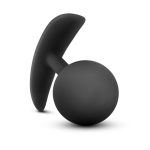 Anal Adventures - Platinum - Silicone Vibra Plug - Black - Image 4