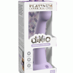 Dillio Platinum - Secret Explorer 6 Inch Dildo - Purple