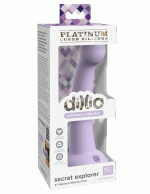 Dillio Platinum - Secret Explorer 6 Inch Dildo - Purple