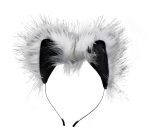 Grey Wolf Tail Anal Plug and Ears Set - Image 3