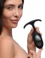 Premium Silicone Weighted Anal Plug - Medium - Image 4