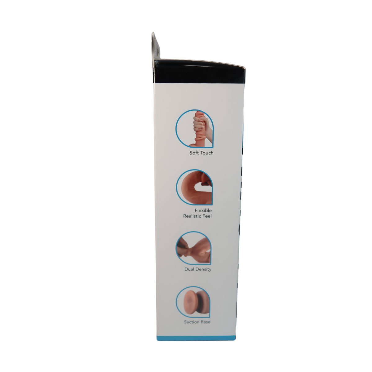 brExSRYQSGUS4pDlCyimma6dNBP3TQzj Real Skin 9" Dual Layer Dildo - Light Brown - Image 1