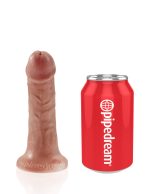 King Cock Strap on Harness With 6 Inch Cock - Tan - Image 6