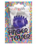 Foil Pack Vibrating Finger Teaser - Purple